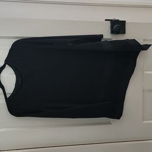 Chicos black top size 1. Not sure Chicos sizing system